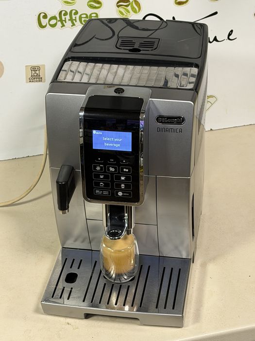 Кафемашина кафе автомат delonghi dinamica с гаранция