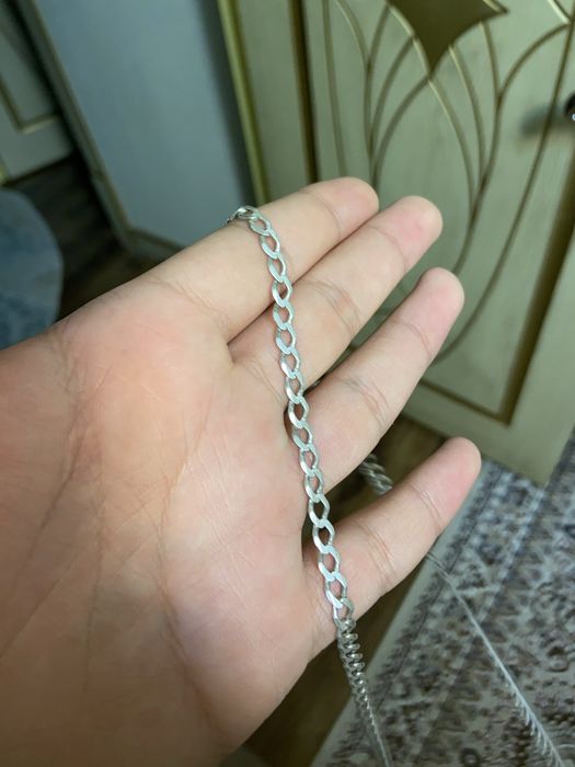 Продается цепочка из серебра 925 пробы