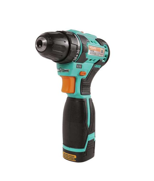 Аккумуляторный шуруповерт (Бесщеточный двигатель 14В, 2 Ач)