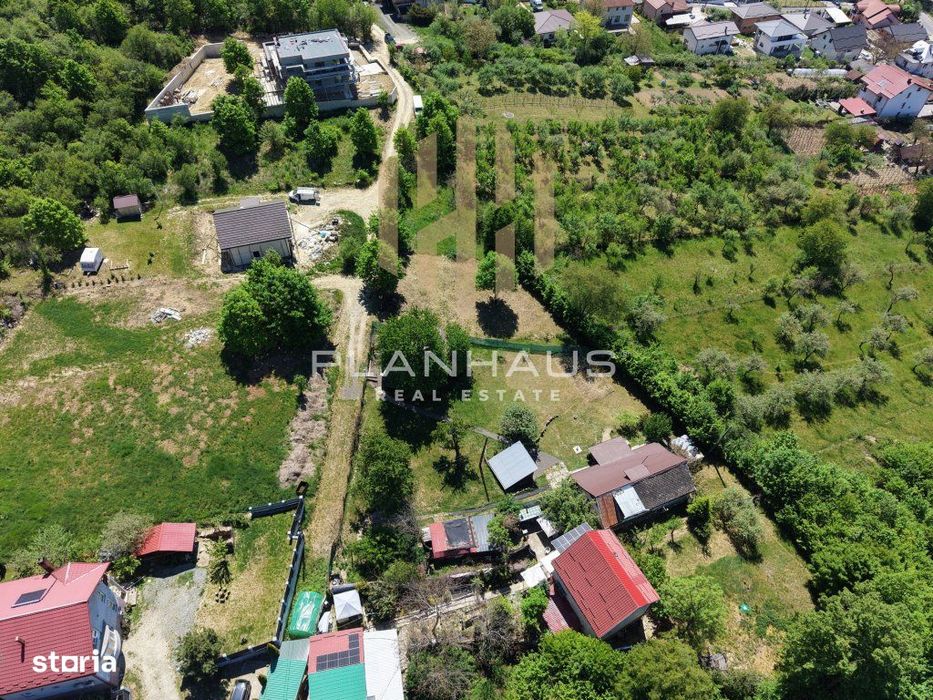 Teren extravilan, potențial de investiție – 825 mp, Valea Borcutului