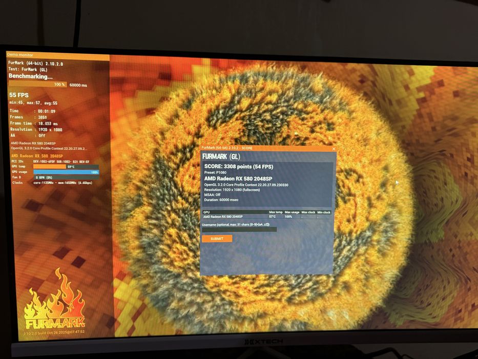 I5 2500k 16gb ddr3 rx 580 8gb