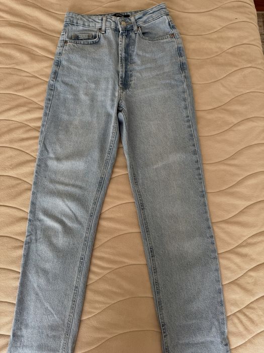 Дамски дънки Mom fit/ Straight leg 32/34