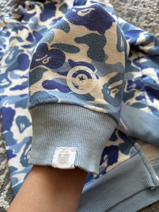A bathing ape слуйчер размер s син