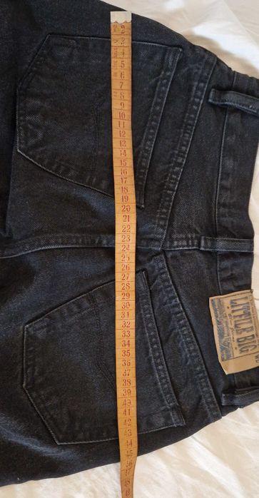 Blugi noi , negri , 100%bumbac