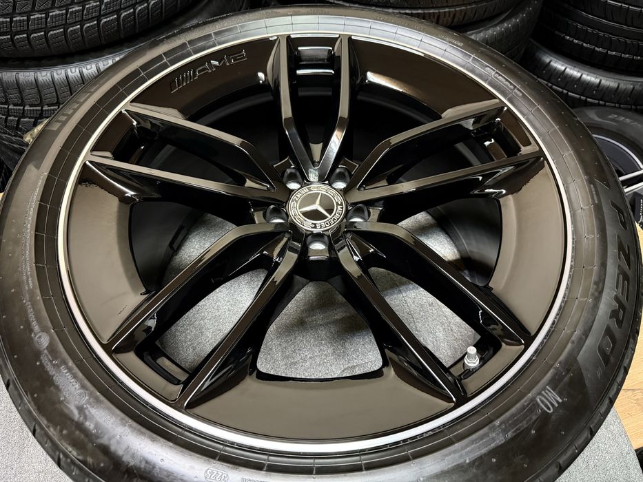 Jante Originale Mercedes Amg ,Gle 167 pe 22 cu anvelope vara !
