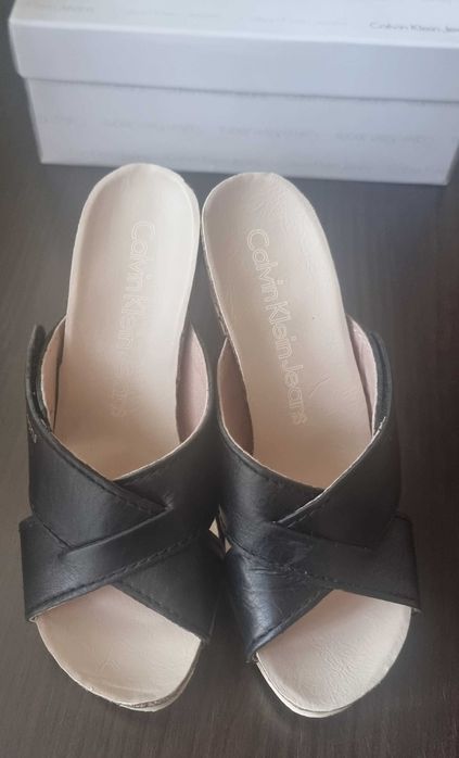 Чехли платформа Calvin Klein