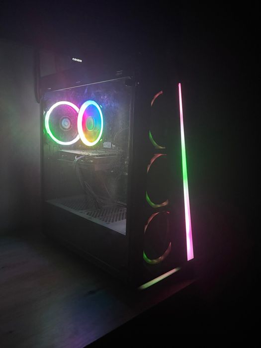 Vând pc gaming i3 10100f, rx6500xt