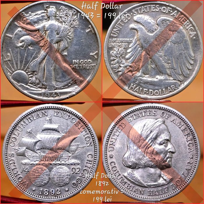 SUA Vechi Morgan Peace Dollar monede argint 90%
