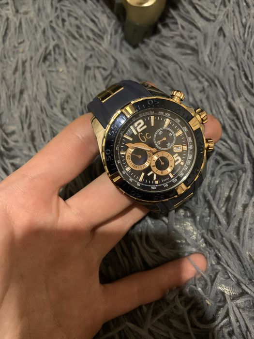 Мужские часы с хронографом Gc Sportracer Y02009G7