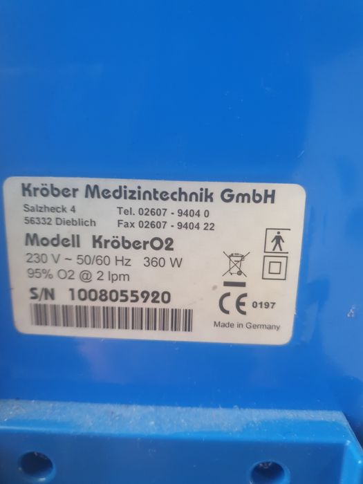 Concentrator de oxigen