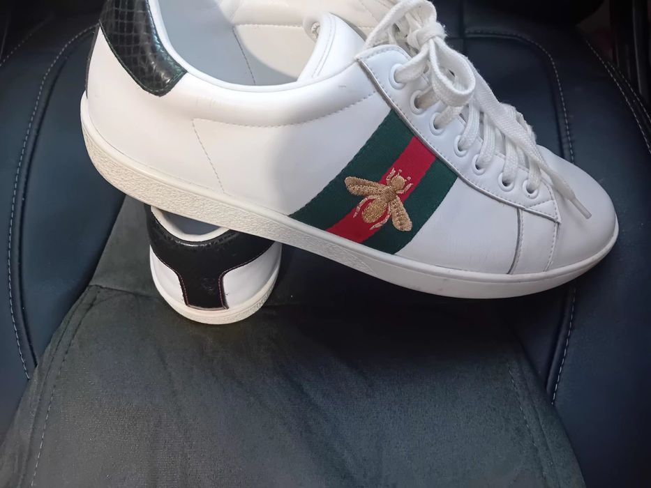 Gucci-италиянски кожени маратонки