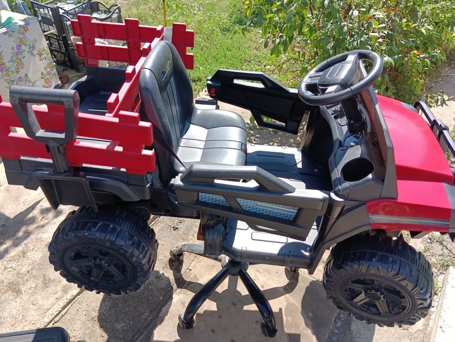 Scaun de frizerie mașină pentru copii