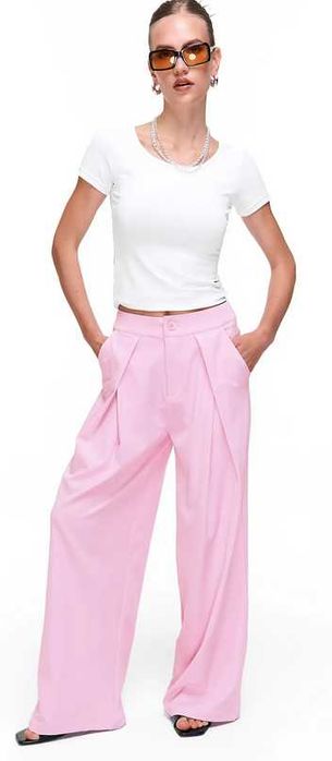 Дамски широк панталон