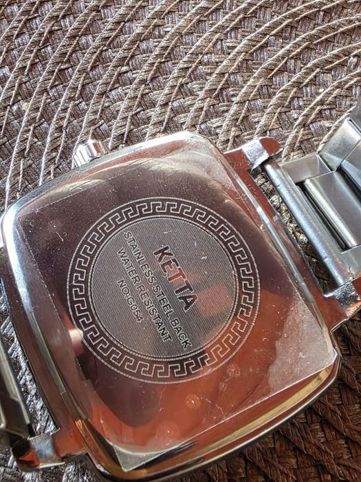 Ceas quartz kEta dreptunghiular