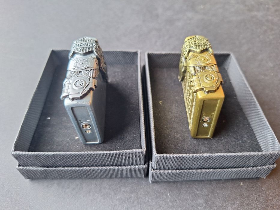 Газови метални запалки Harley Davidson (релефни)