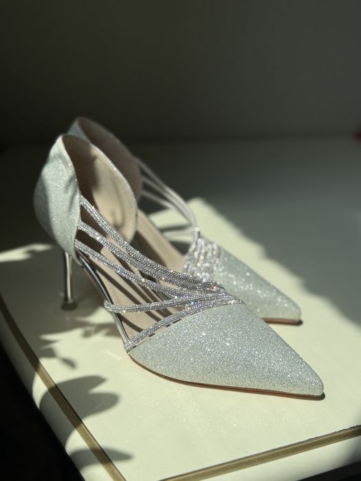 Туфли Josiny серебристые