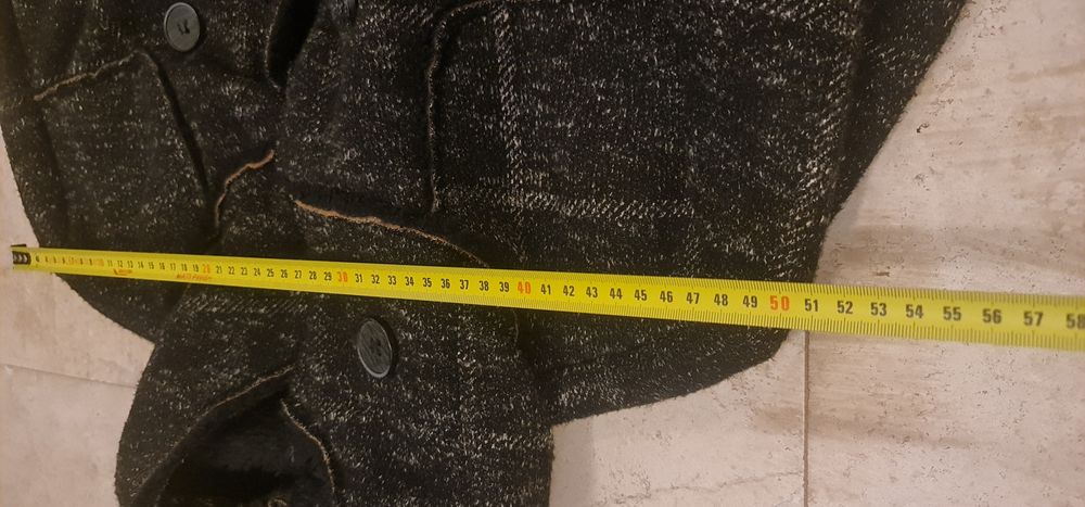 Geaca, palton, lână iarna barbati, mas S