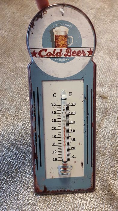 Метален термометър –29см