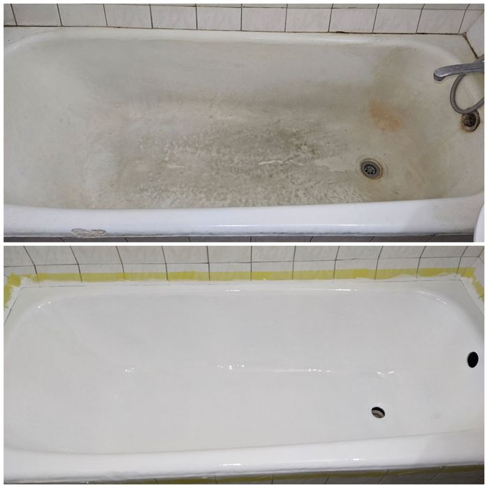 Реставрация ванн. Эмалировка. Покраска. Гарантия. Качество.