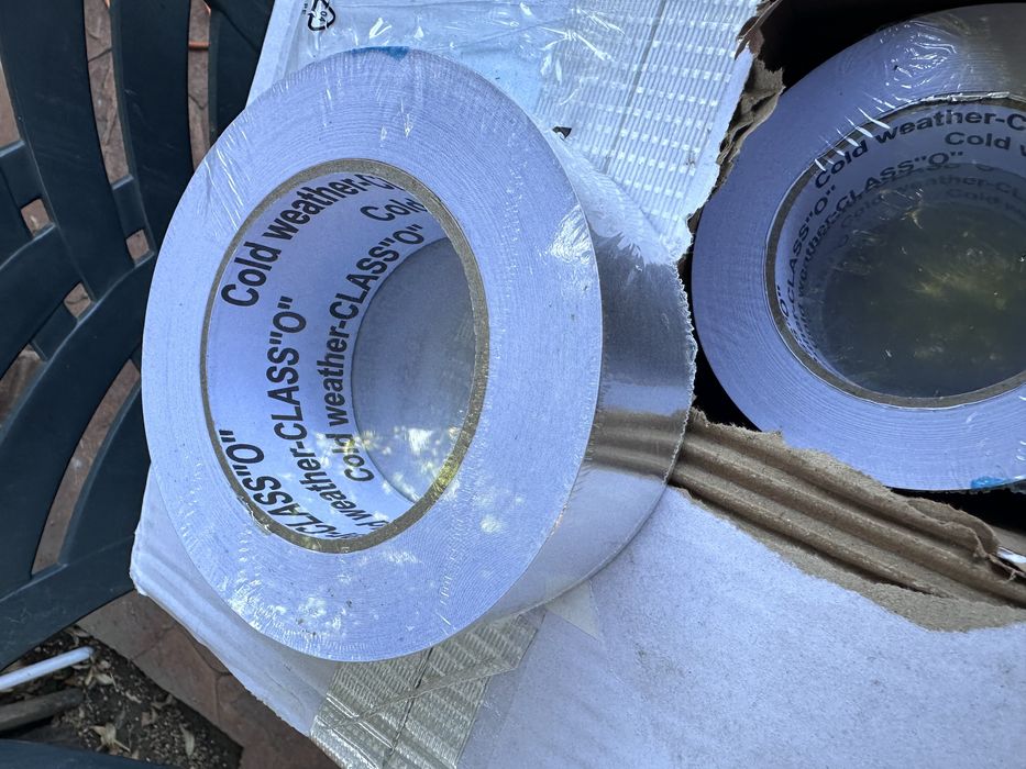 Banda adeziva aluminiu 30 microni