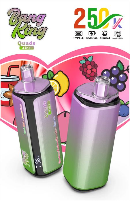 Vape 4 in 1 - 250.000  pufuri