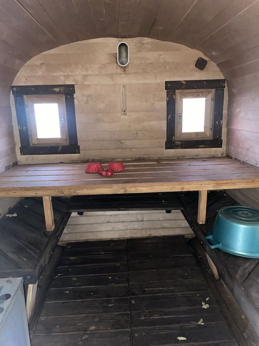 Переносная баня-бочка