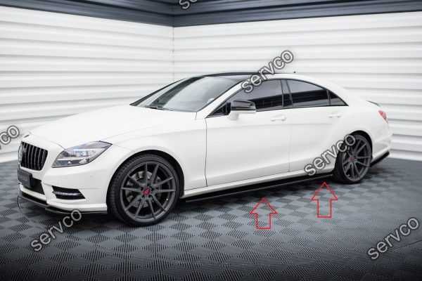 Praguri Mercedes CLS C218 Amg Line 2011-2014 v1 - Maxton Design