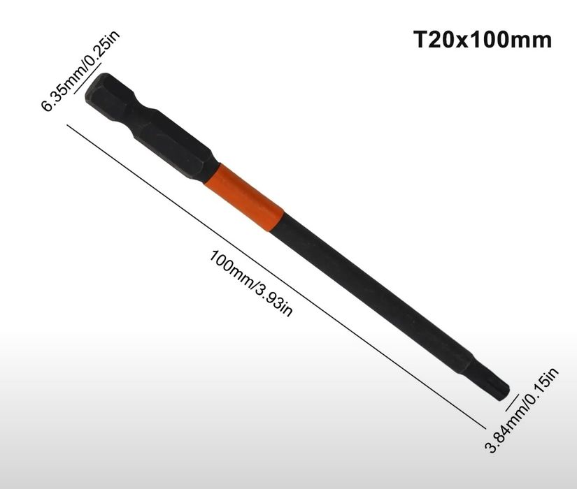 Биты для отверток TORX S2  T20