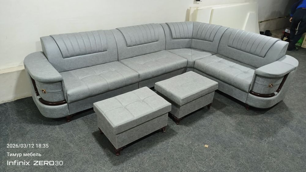 Новый большой гостиный уголок на заказ