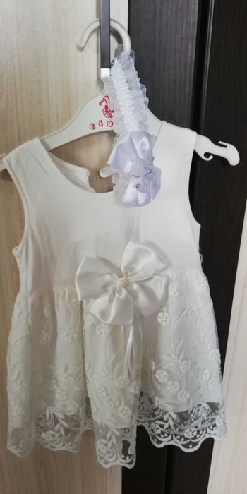 Рокли размер 74 бяла