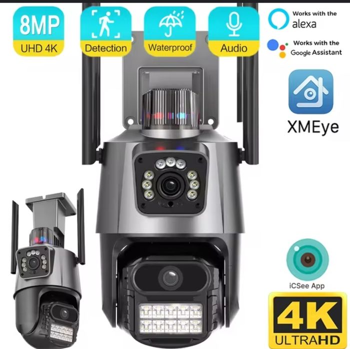 Ip Camera PTZ 6mp Kamera