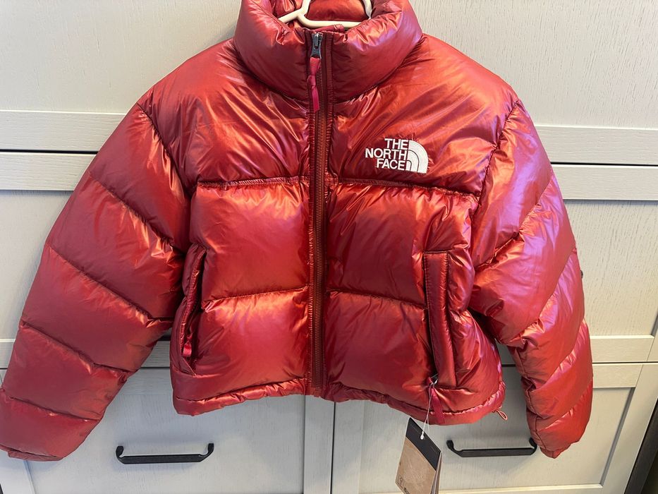 The North Face cropped puffer Women M