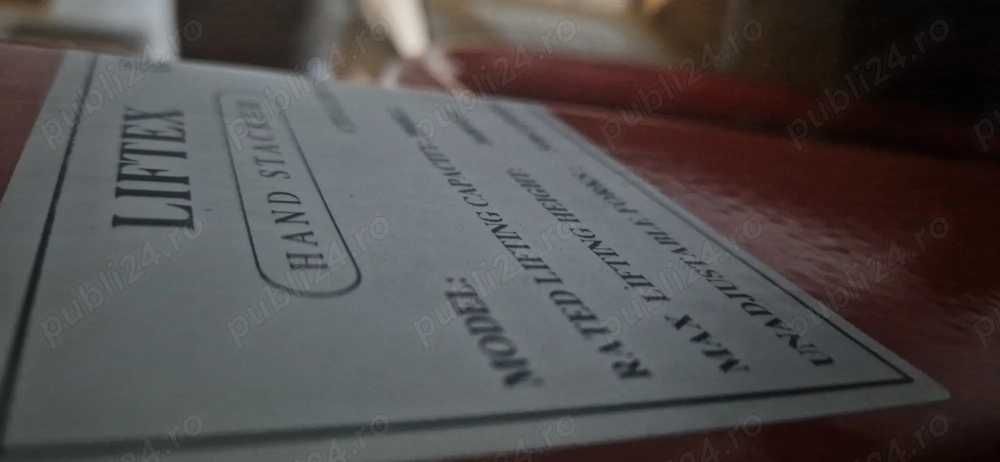 Transpalet manual