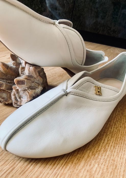 Balerini Hermès originali, 41, genuine leather