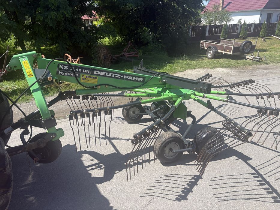 Grebla dupa tractor