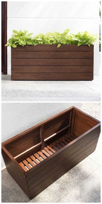 Деревянные ящики для цветов, кашпо для цветов, подставки под цветы