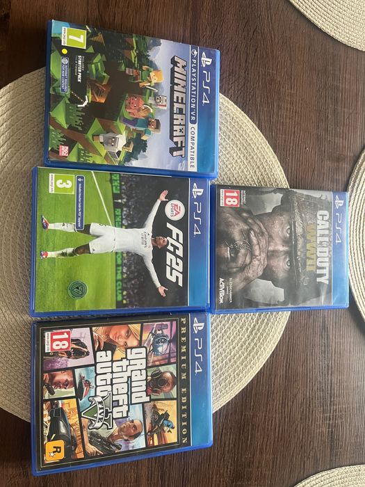 Ps 4 Igri 4 броя различни
