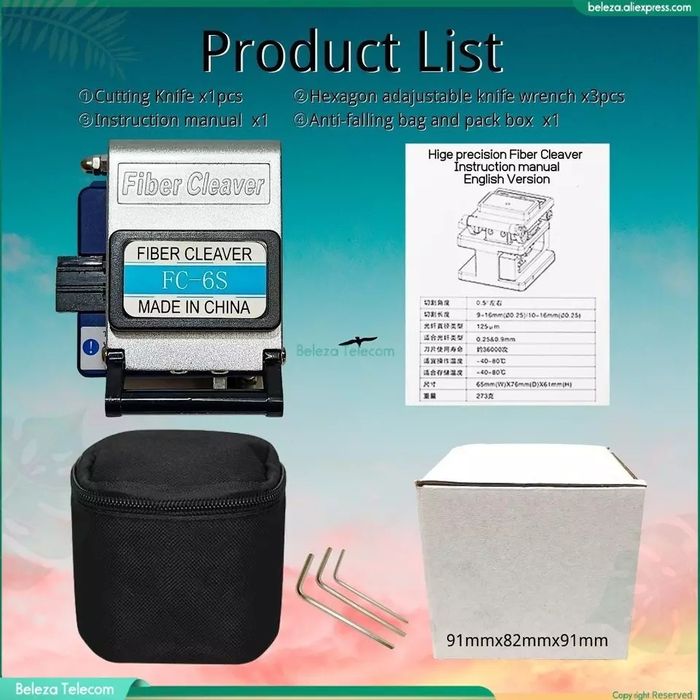 Cleaver Ghilotină fibră optică