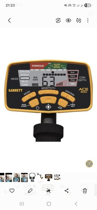 Металлоискатель Garrett ACE 400i