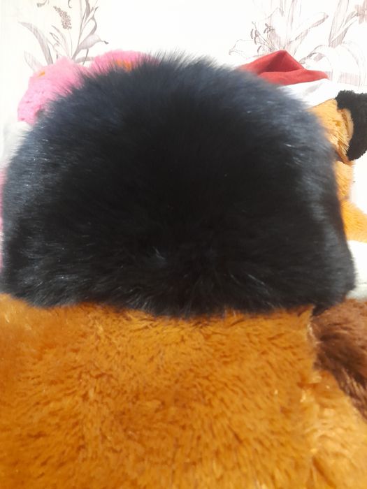 Шапка с натурального меха