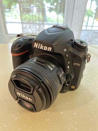 D750 с объективом