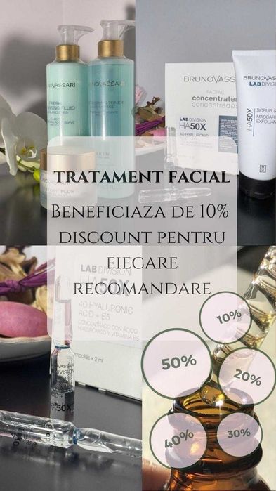 Epilare cu ceara/cosmetica/tratamente faciale
