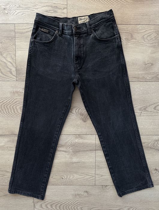 Blugi WRANGLER Texas Negru Barbati | Marime 32 x 30 (Talie 82 cm)