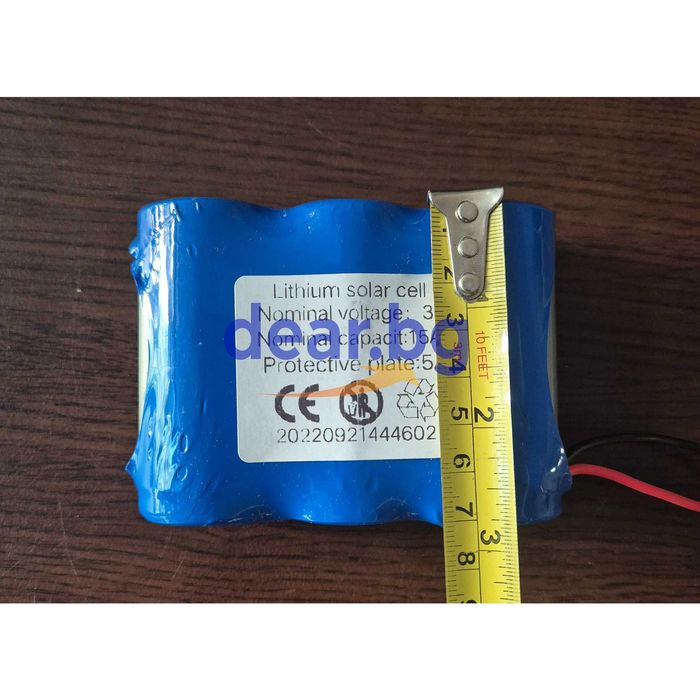 Батерия за соларна лампа тройна тип 32650