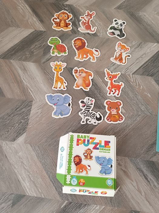 Продам крупные пазлы и мозаику для малышей б/у