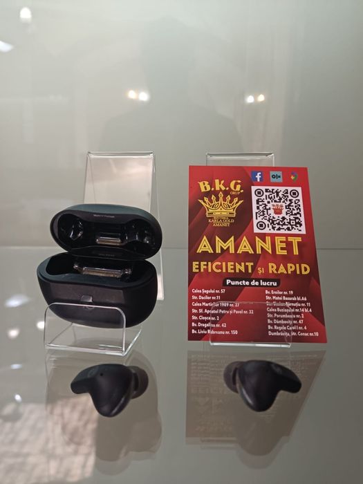 Căști Skullcandy Rail Amanet BKG