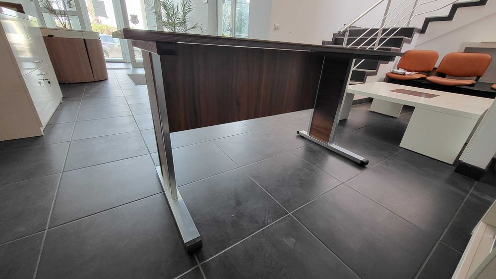 Birou structura metal cromat NOU