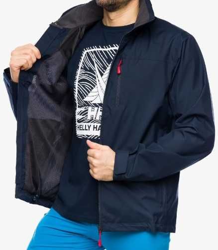 Мъжко ветроходно яке Helly Hansen Crew Hooded Midlayer 2 navy