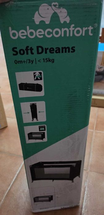 Pătuț copii Bebe Confort Soft Dreams – pliabil, ca nou