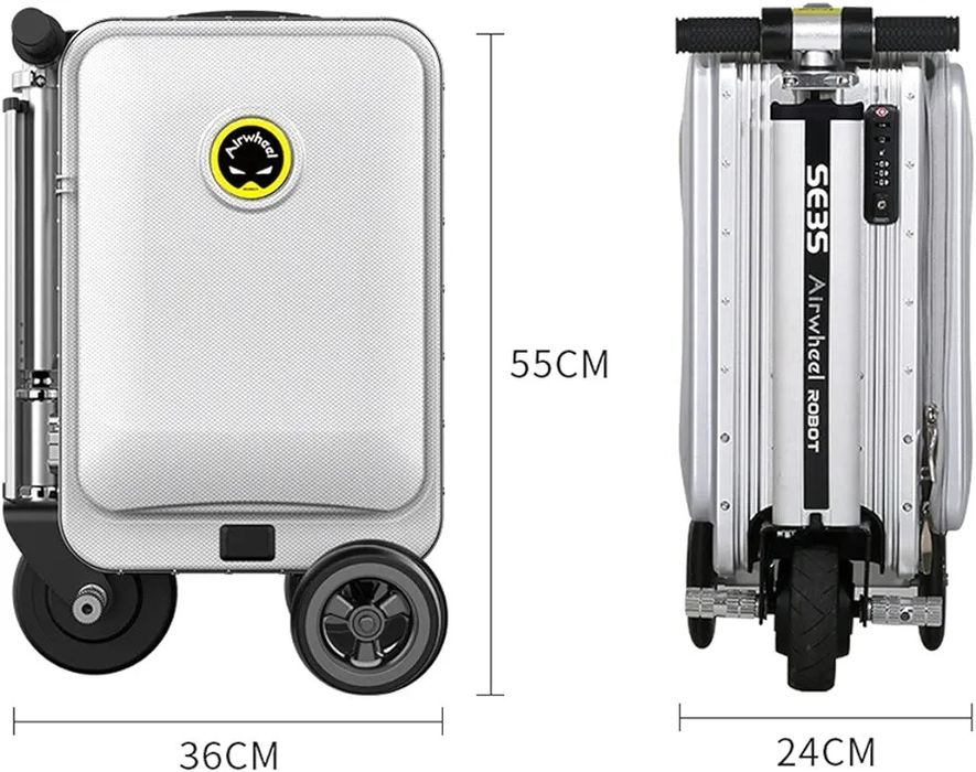 Электрический самокат-чемодан.